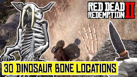 rdr2 dinosaur bones reward.